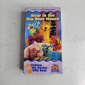 Bear in the Big Blue House - Visiting the Doctor with Bear (VHS, 2000) - Imagen 1 de 3