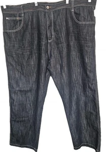 NWT Vtg Southpole Jeans 52 x33 Relaxed 5187 Dk BLUE Green Tab Loose Baggy Y2k - Picture 1 of 22