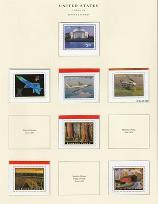 Scott #U652/U689 Priority Express Mail como nuevo corte cuadrado, gato $116,50 Foto 1 de 3