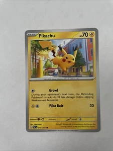 Pokémon Karte Pikachu 062/193 Common Non-Holo Paldea Evolved 2023 Near Mint Mint - Bild 1 von 3