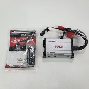 Pyle Amplificatore Marino Bluetooth Impermeabile 1500W Resistente alle Intemperie 4 Canali - Foto 1 di 10