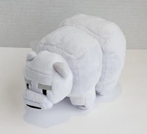 Minecraft Mojang Jinx weißer Eisbär Plüschtier Stofftier Spiel Spielzeug 2017 7 Zoll - Bild 1 von 10