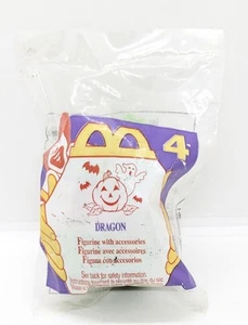 McDonald's 1996 Halloween #4 Dragón Happy Meal Juguete Figura con Accesorios - Imagen 1 de 3