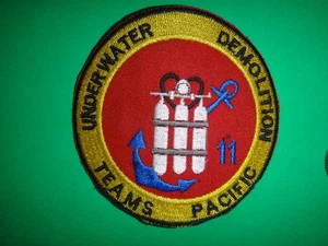 US Navy UNDERWATER DEMOLITION TEAMS PACIFIC Patch From Vietnam War Era - Picture 1 of 3