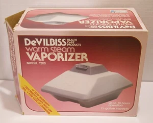DeVilbiss Steam Vaporizer Model 1200 Warm 1.25 Gallon Vintage 1990 - Picture 1 of 12