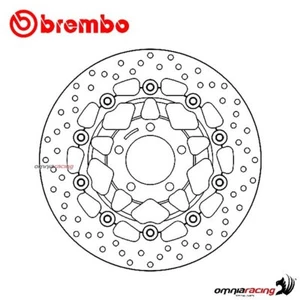 Brembo Bremsscheibe Serie Oro Vorderseite schwebend Honda CN250 Helix 1987-1998 - Picture 1 of 10