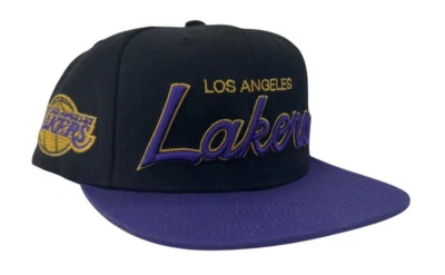 Chapéu Snapback Mitchell & Ness x Lids NBA Los Angeles Lakers 75º Aniversário, Novo - Imagem 1 de 4