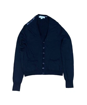 Suéter cárdigan tejido lana a cuadros Burberry Nova talla XS-S Foto 1 de 4