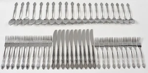 Rogers AUBERGE Stanley Roberts Set di Posate in Acciaio Inox 50 Pezzi per 10 Kore - Foto 1 di 3