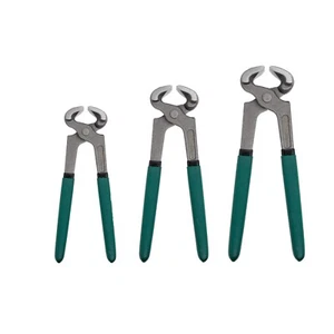 6"/7"/8" Tile Nippers Pliers Cutters Flat End Edge Corner Cutting Nail Puller - Picture 1 of 3