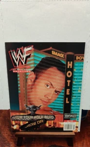 THE ROCK WWF Wrestling Magazine July 1999 wwe - Picture 1 of 4