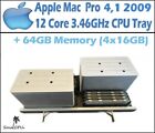 Upgraded Early 2009 4,1 Apple Mac Pro Tray To Dual 12 Core Cpu 3.46ghz X5690s