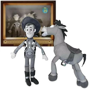 Disney Woody & Bullseye Plush Set – Toy Story 25th Anniversary Limited Release - Picture 1 of 2