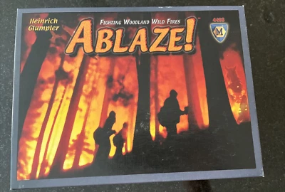  Mayfair 4403 Ablaze! Board Game Fighting Woodland Wild Fires - Image 1 of 3