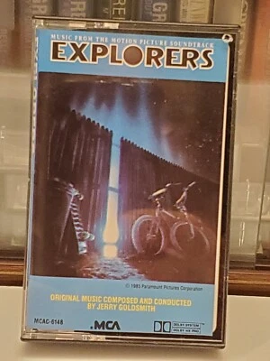 EXPLORERS 1985 Soundtrack - Rare Varese Sarabande Cassette Tape - NEAR MINT - Image 1 of 4