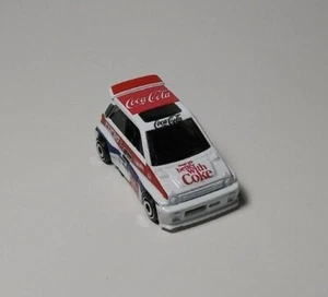 1/64 HOT WHEELS: '85 HONDA CITY TURBO II - COCA COLA, COKE - CUSTOM - NEW - Picture 1 of 7