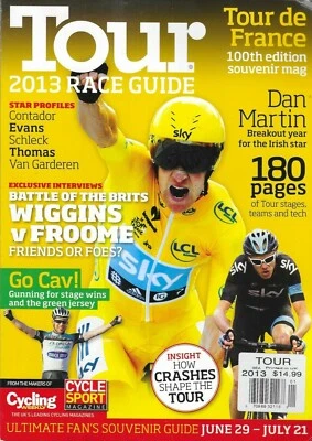 Cycle Sport Magazine Tour Race Guide Dan Martin Ultimate Fan Souvenir Guide - Image 1 of 4