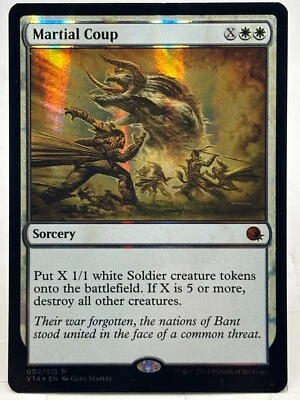 Martial Coup LP/NM* FOIL From The Vault Annihilation ENGLISH 009/015 -UnltdCards - Image 1 of 2