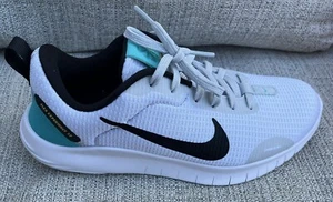 NEU Nike Flex Experience RN 12 hellgrau/türkis/schwarz Logo Turnschuhe Größe 7,5 - Bild 1 von 6