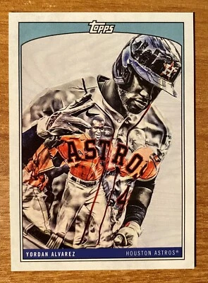 2022 Topps X Lauren Taylor Wave 2 Yordan Alvarez #39 Astros - Image 1 of 2
