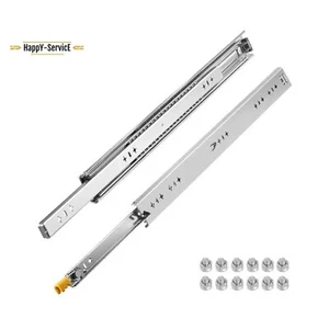 24"-36" Full Extension Ball Bearing Heavy Duty Drawer Slide Track Rail 250 lbs - Picture 1 of 7