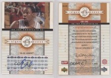 2003-04 Upper Deck UD Top Prospects Signs of Success Ebi Ere #SS-EE Auto