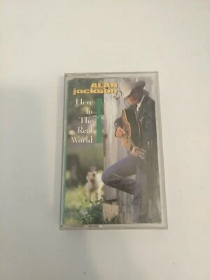 Here in the Real World by Alan Jackson (Cassette Tape, 1989, Arista)  - Image 1 of 4