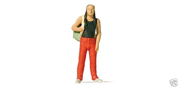 Preiser 28191 - Man with Backpack H0 1:87 - Imagen 1 de 1