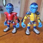 Lot Of (2) 2001 Butt-Ugly Martians Do-Wah & B-Bop Action Figures Loose