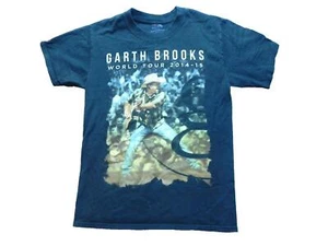 Garth Brooks Shirt Youth Large World Tour 2014-16 Country Music Concert Boys - Picture 1 of 7