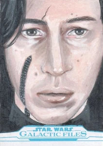 Star Wars Galactic Files 2018, Rebecca Sharp Sketch Card 1/1 - Picture 1 of 2