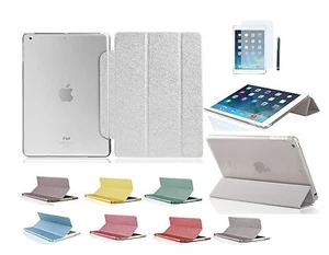 2 x iPad Air Case Schutz Hülle iPad 5 Bling Smart Cover Strass Tasche Etui Folie - Picture 1 of 12