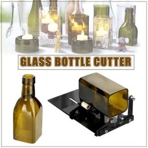 Glass Bottle Cutter Cutting Tool Upgrade Version Square & Round Bottle Cutte - Picture 1 of 12