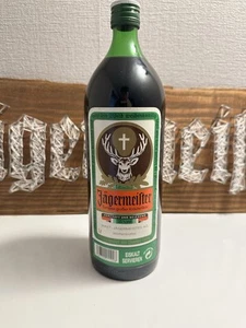 Jägermeister Runde Flasche - 1,0l AG - Selten - Bild 1 von 3