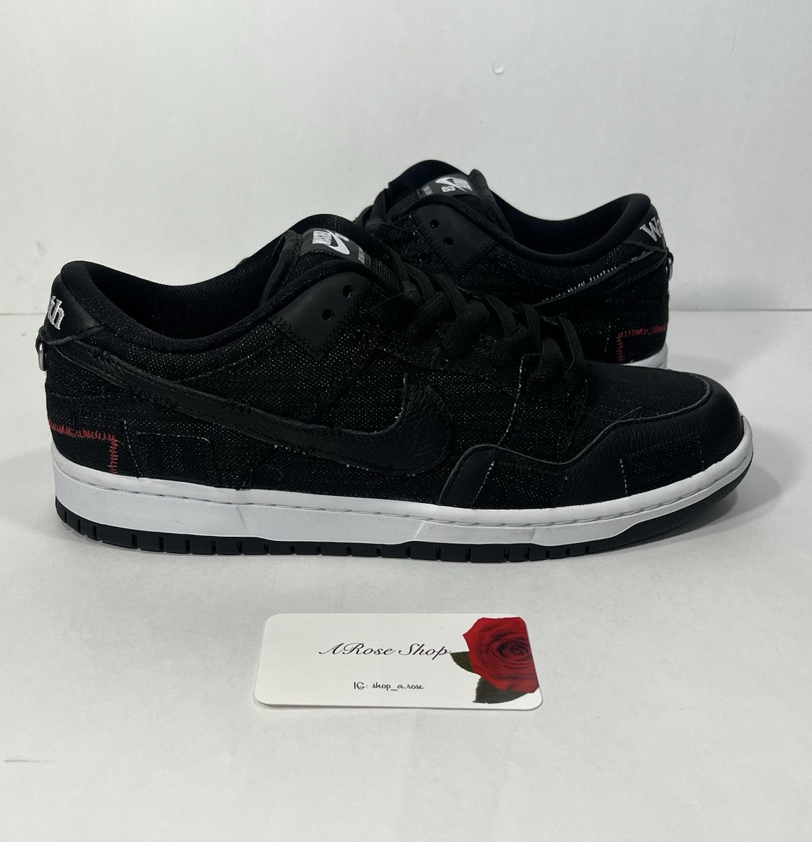 Nike Wasted Youth x Dunk SB Low Black Denim for Sale Nike Wasted Youth x Dunk SB Low Black Denim for Sale
