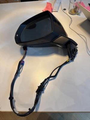 2016-2019 Audi Q7 Left Driver Side Mirror OEM, With Camera. - Image 1 of 2