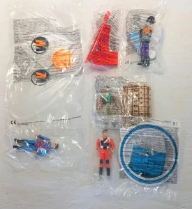 McDonald's 2000 Action Man Happy Meal Figures Complete Set of 4 New Sealed - Picture 1 of 5