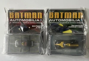 Batman Automobilia #22 & #23 Batmobile From #164 & #394 Eaglemoss Figure NEW! - Picture 1 of 6