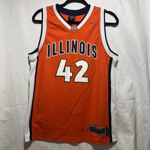 Nike Elite Illinois #42 Tyler Griffey Herren Basketball NCAA Trikot Gr. L - Bild 1 von 7