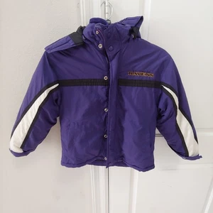 NFL Baltimore Ravens Chaqueta de Invierno Capucha Desmontable Talla Mediana Juvenil (10/12) - Imagen 1 de 7