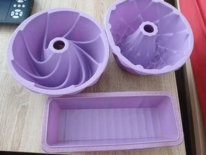 3 Backformen Aus Silikon, Gebraucht - Bild 1 von 2