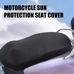 Rutschfester 3D-Mesh-Stoff, atmungsaktiver Motorrad-Roller-Sitzbezug, Gesäßsch - Bild 1 von 14