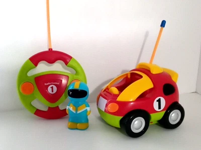 My First Cartoon RC Car, 7" Tested/Works, Requires 5 AA Batteries (NOT INCLUDED) - Image 1 of 4