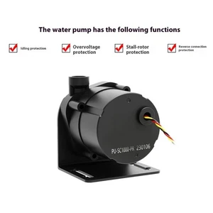 PU-SC1000 1200L/H Computer Kühlpumpe modifizieren obere Abdeckung Wärmeableitungspumpe - Bild 1 von 10