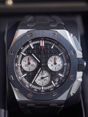Audemars Piguet Royal Oak Offshore 26420SO 43MM Black Ceramic Box Papers - Image 1 of 4