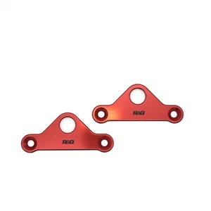 R&G Tie-Down Hooks Red Honda CBR1000RR-R Fireblade SP 2020 - 2025 - Picture 1 of 6