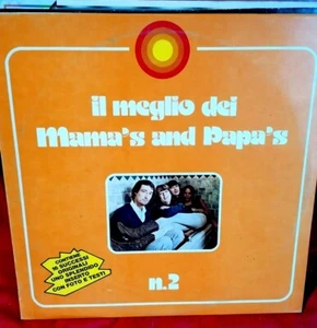 MAMA'S and PAPA'S Il meglio N°2 LP 1976 ITALY MINT- con Inserto - Imagen 1 de 2