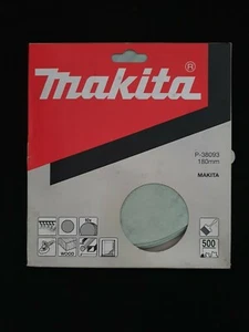 10x Makita Klett-Exzenterschleifscheiben grün Holz P500 Körnung 180 mm - Bild 1 von 1