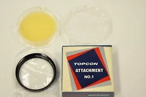 Vintage Topcon #1 49mm close up attachment. New in box - Picture 1 of 7