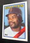 1988 Topps San Francisco Giants Baseball Card 628 Dave Henderson